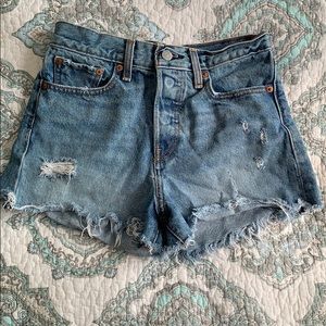 Levi’s denim shorts